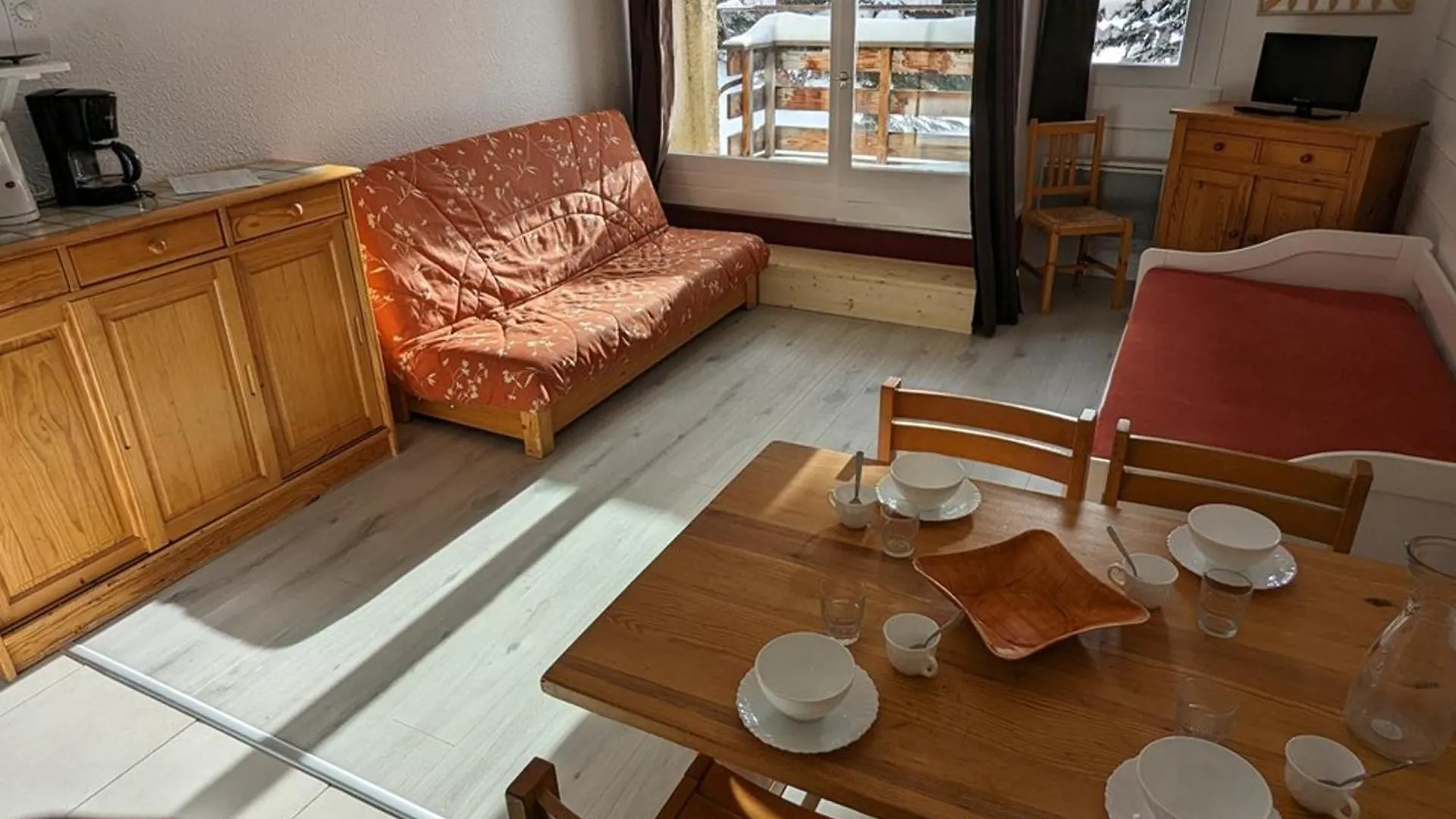 Maxi Studio 6 Pers. - 50M Des Pistes, Commerces, Piscine, Bowling, Hammam, Sauna - Fr-1-262-186 Orcières Lägenhet